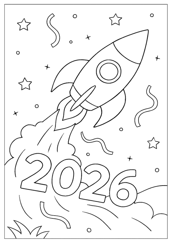 New Year Rocket Fun