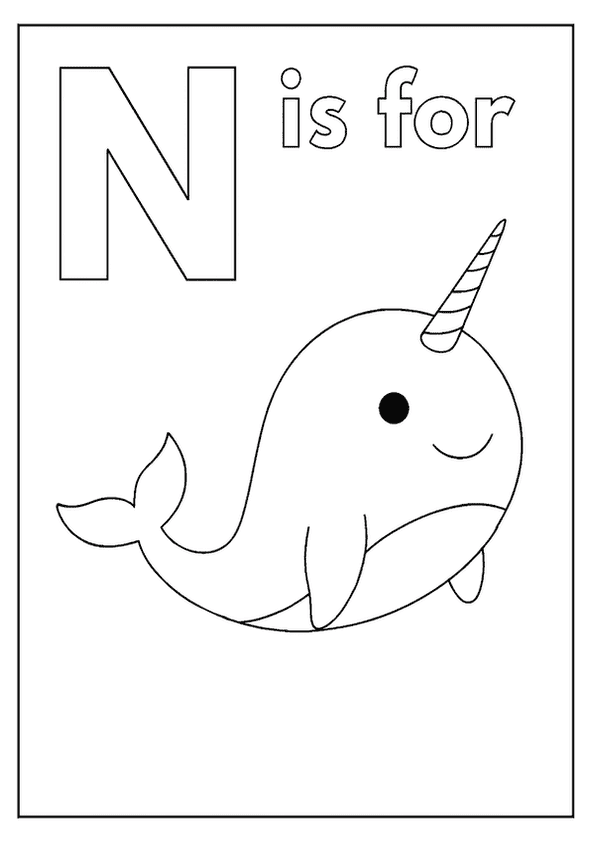 Nice N Letter Outline