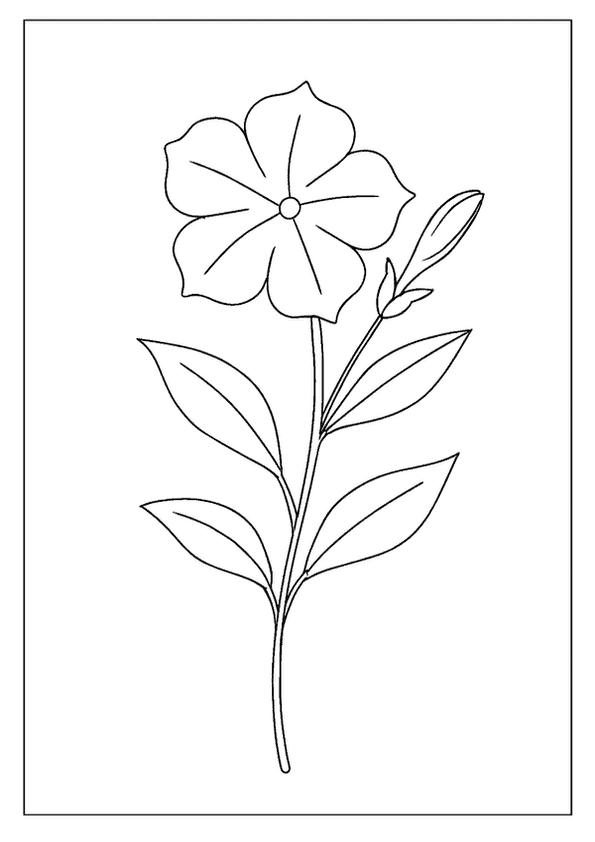 Periwinkle Bloom Art Print
