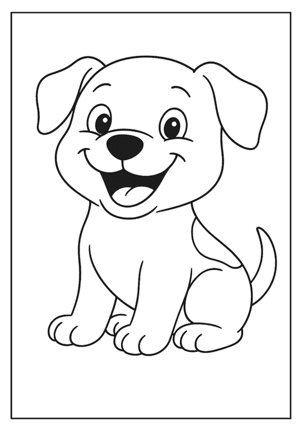 Puppy With Big Smile
