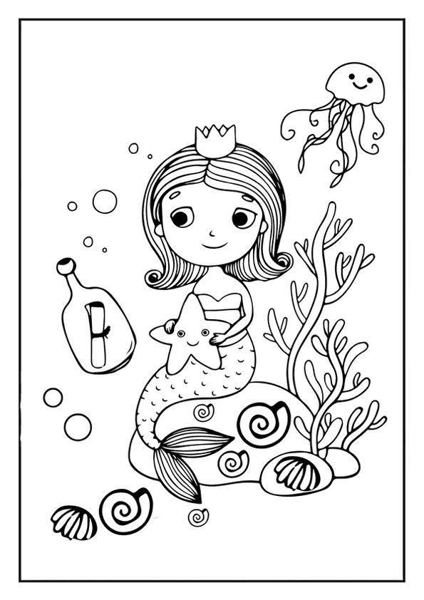 Royal Mermaid Sea Page