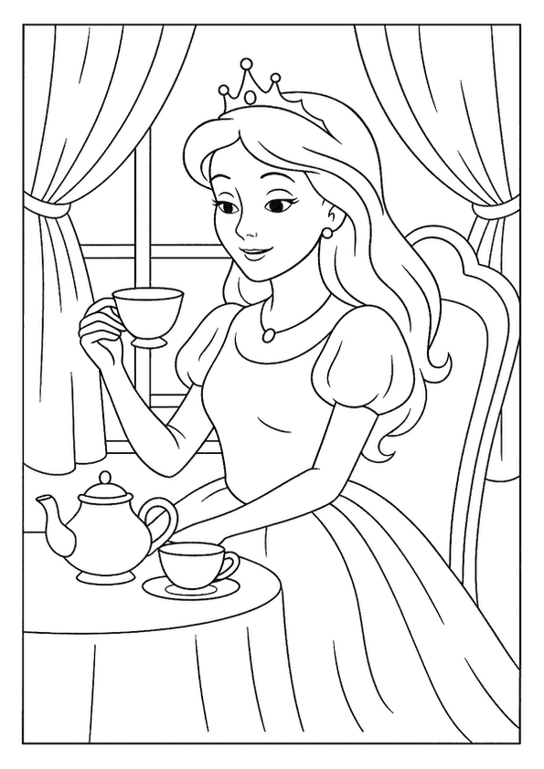 Royal Tea Party Princess