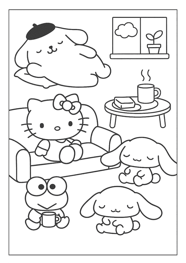Sanrio Lazy Day Vibes