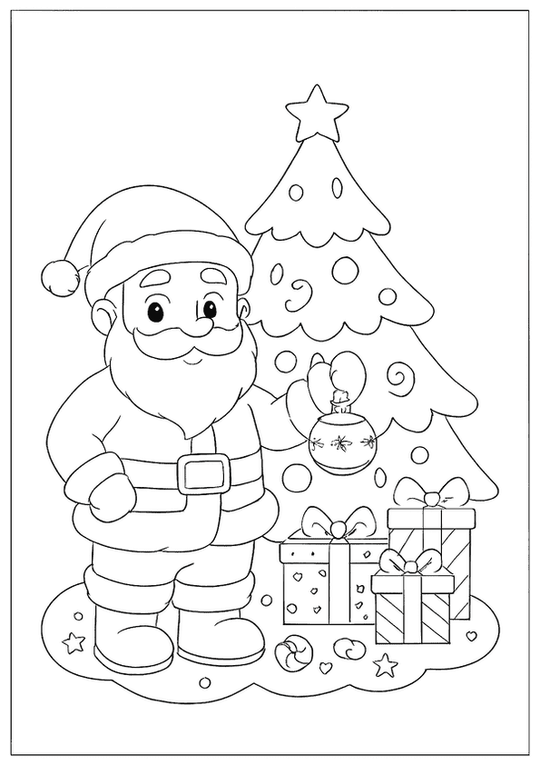 Santa Tree Gift Fun