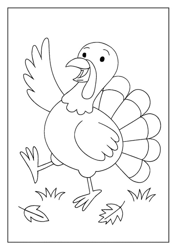 Silly Turkey Dance Pose