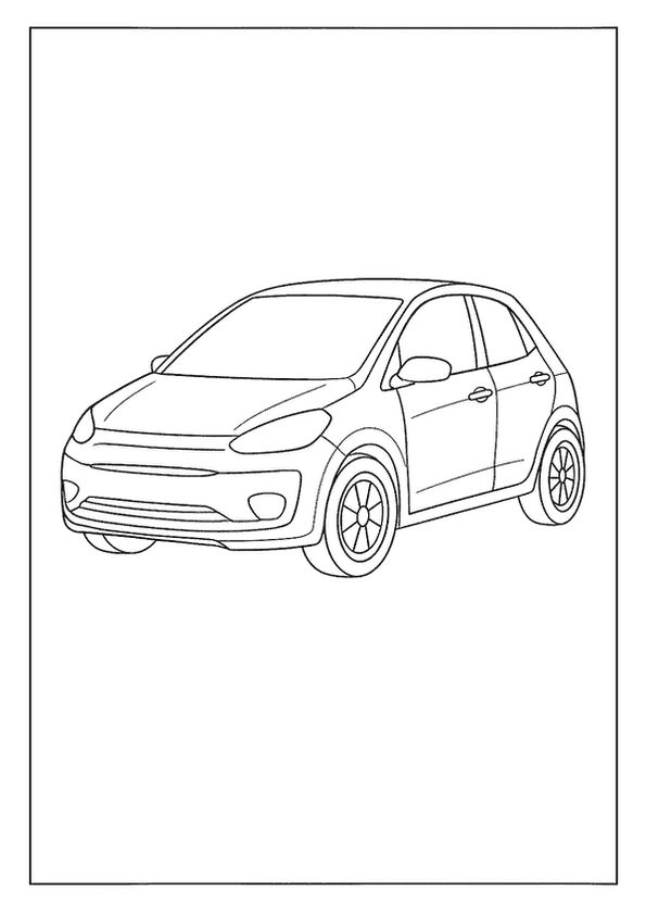 Simple City Car Design