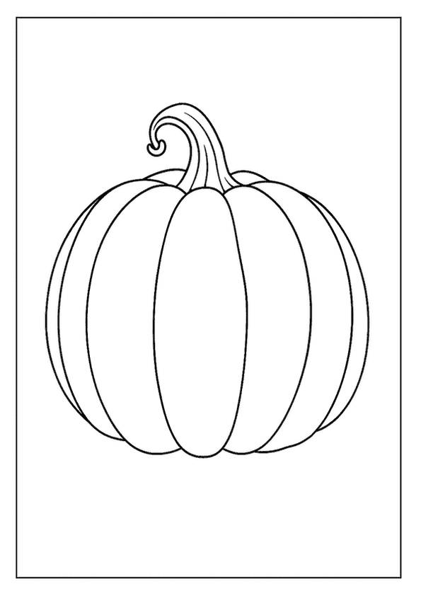Simple Pumpkin Swirl Stem