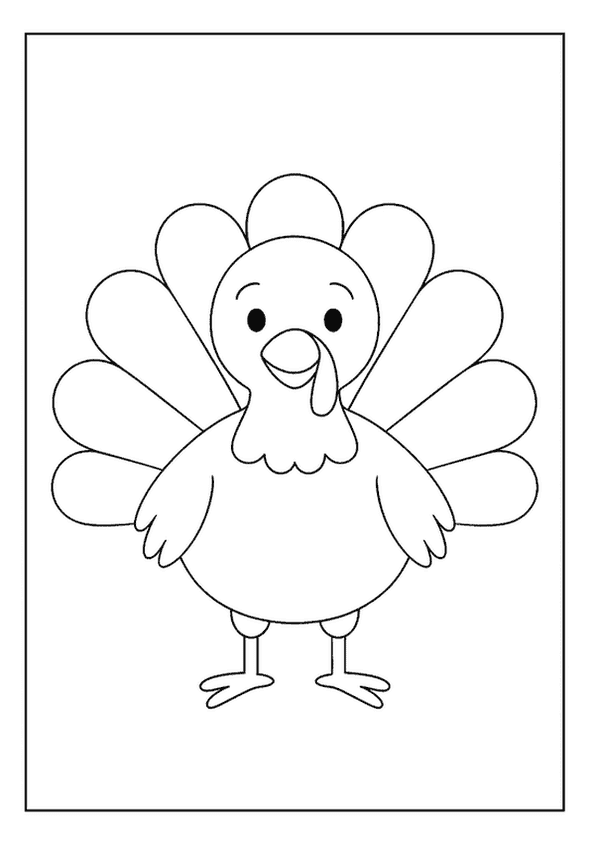 Simple Turkey For Kids