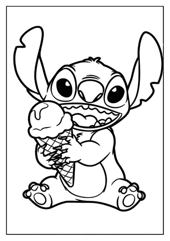 Smiling Big-Eyed Stitch