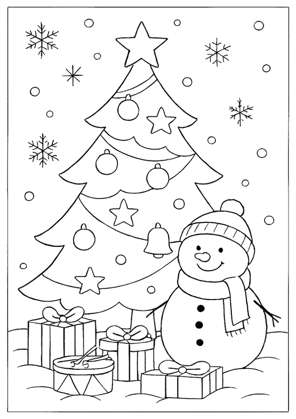Toy Sack Winter Scene