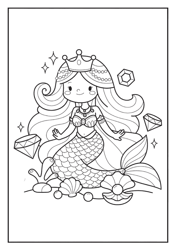 Treasure With Mermaid Queen