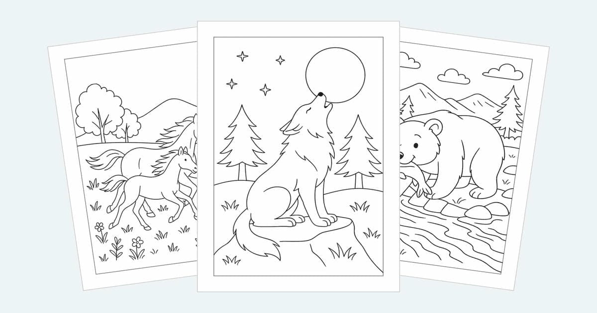Animals Coloring Pages