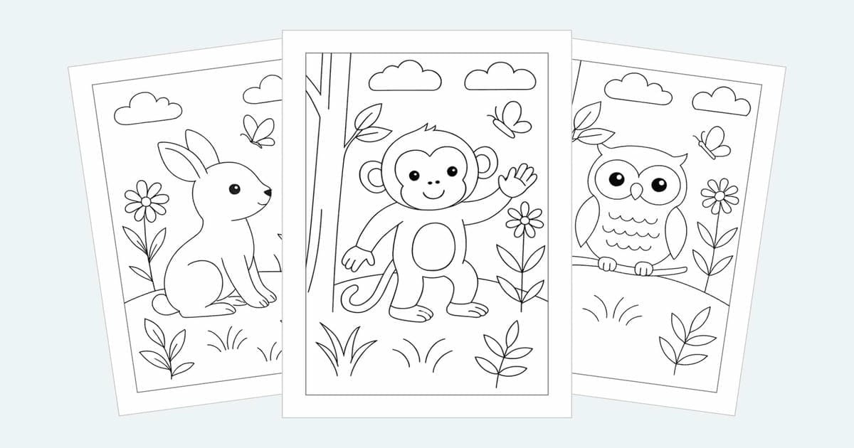 Free Coloring Pages (Printable Fun for Everyone)