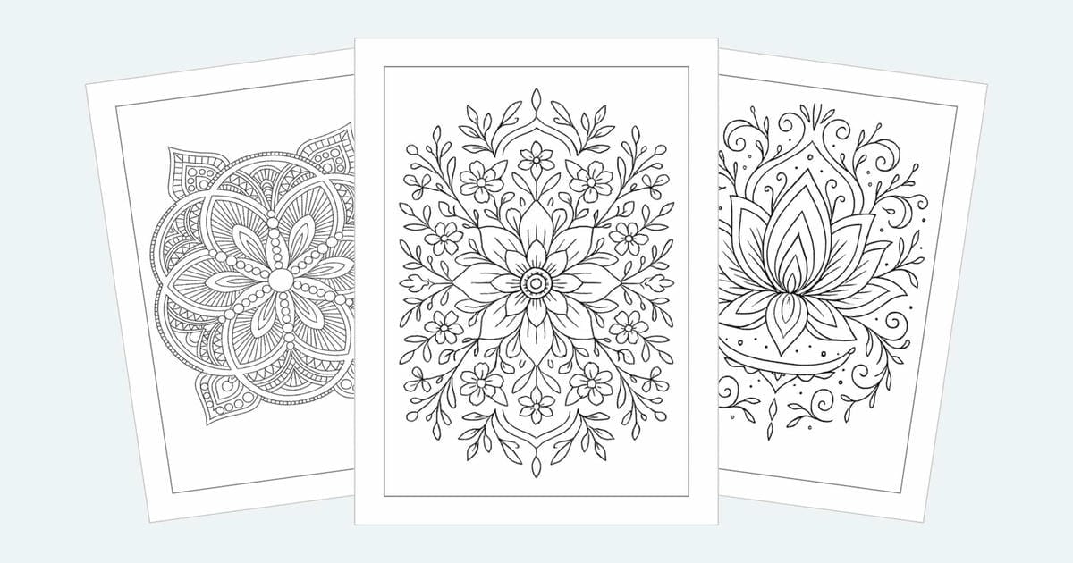 Mandala Coloring Pages