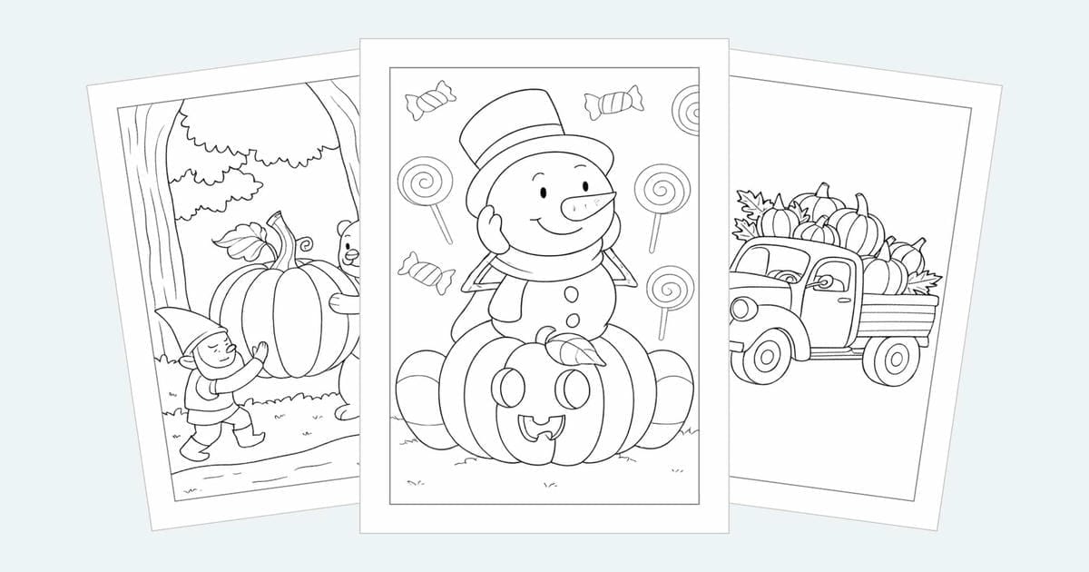 Pumpkin Coloring Pages