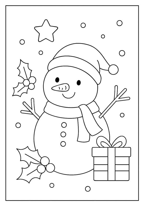 Free Christmas Coloring Pages Coloring Pages Printable