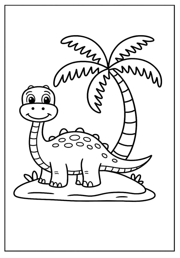 Dinosaur Coloring Pages