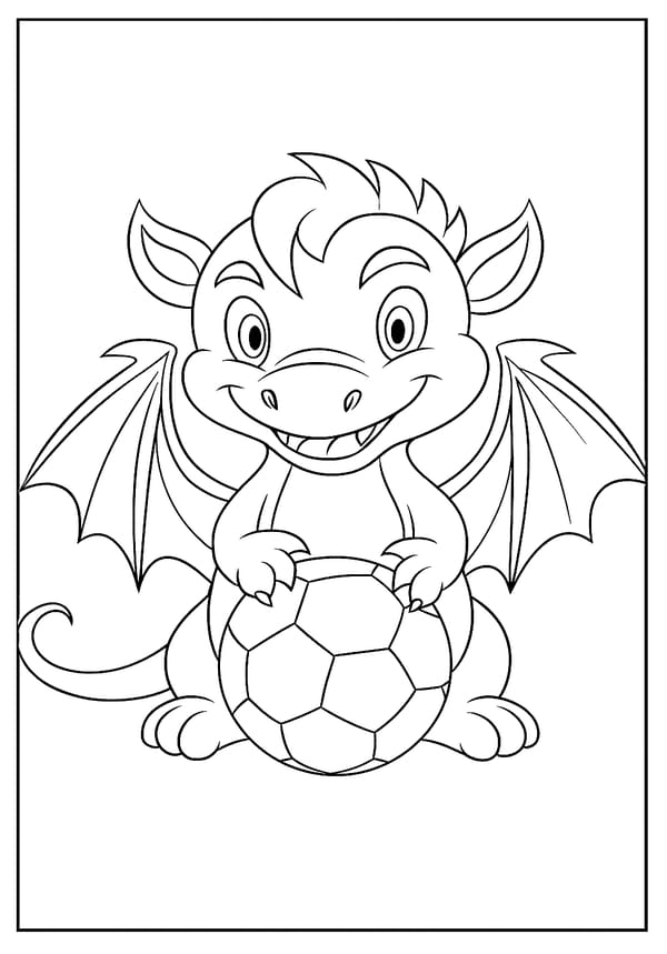 Dragon Coloring Pages