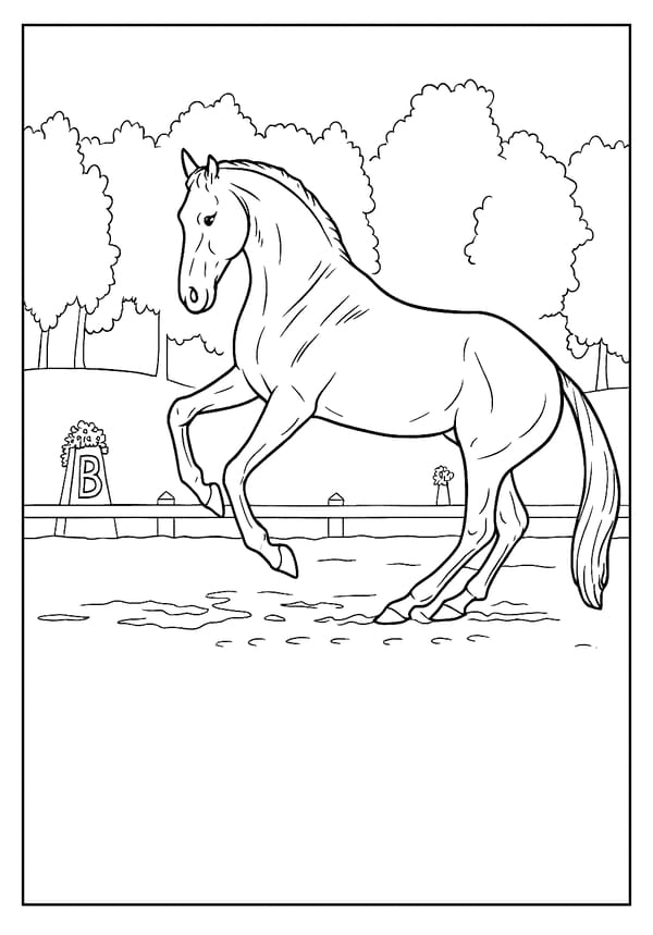 Horse Coloring Pages