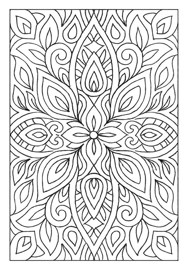 Pattern Coloring Pages