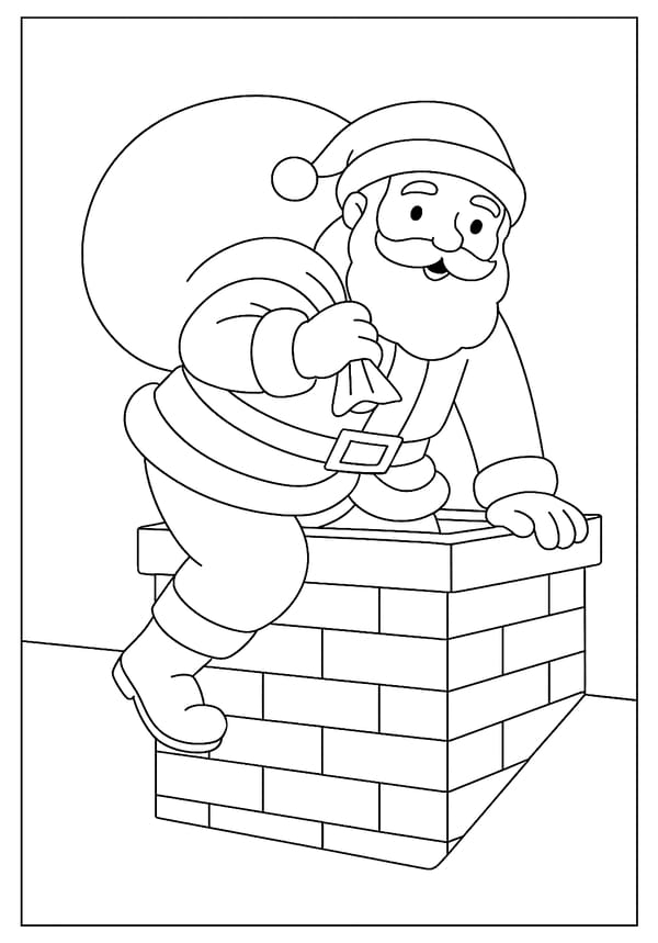Santa Claus Coloring Pages