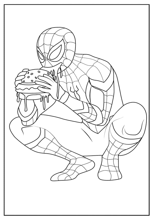 Spider Man Coloring Pages