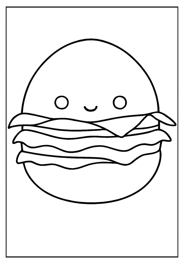 Squishmallow Coloring Pages and Printable Sheets