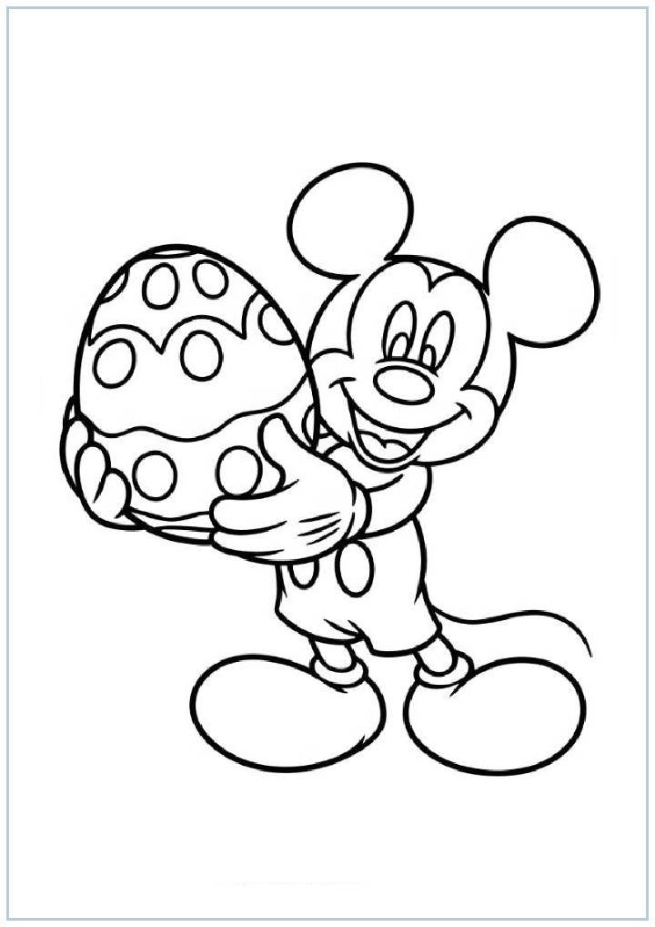 disney easter coloring page coloring page