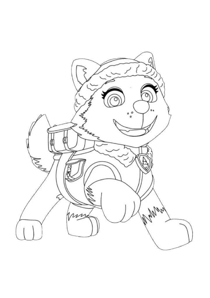 free paw patrol coloring sheet coloring page