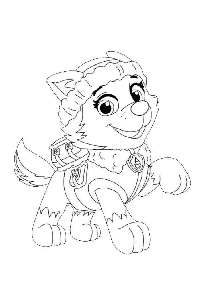 happy paw patrol coloring sheets coloring page