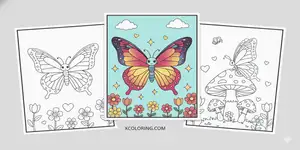Butterfly Coloring Pages