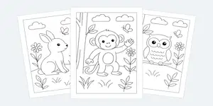 Cute Coloring Pages