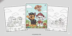 Paw Patrol Coloring Pages