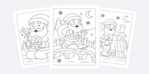 Santa Claus Coloring Pages